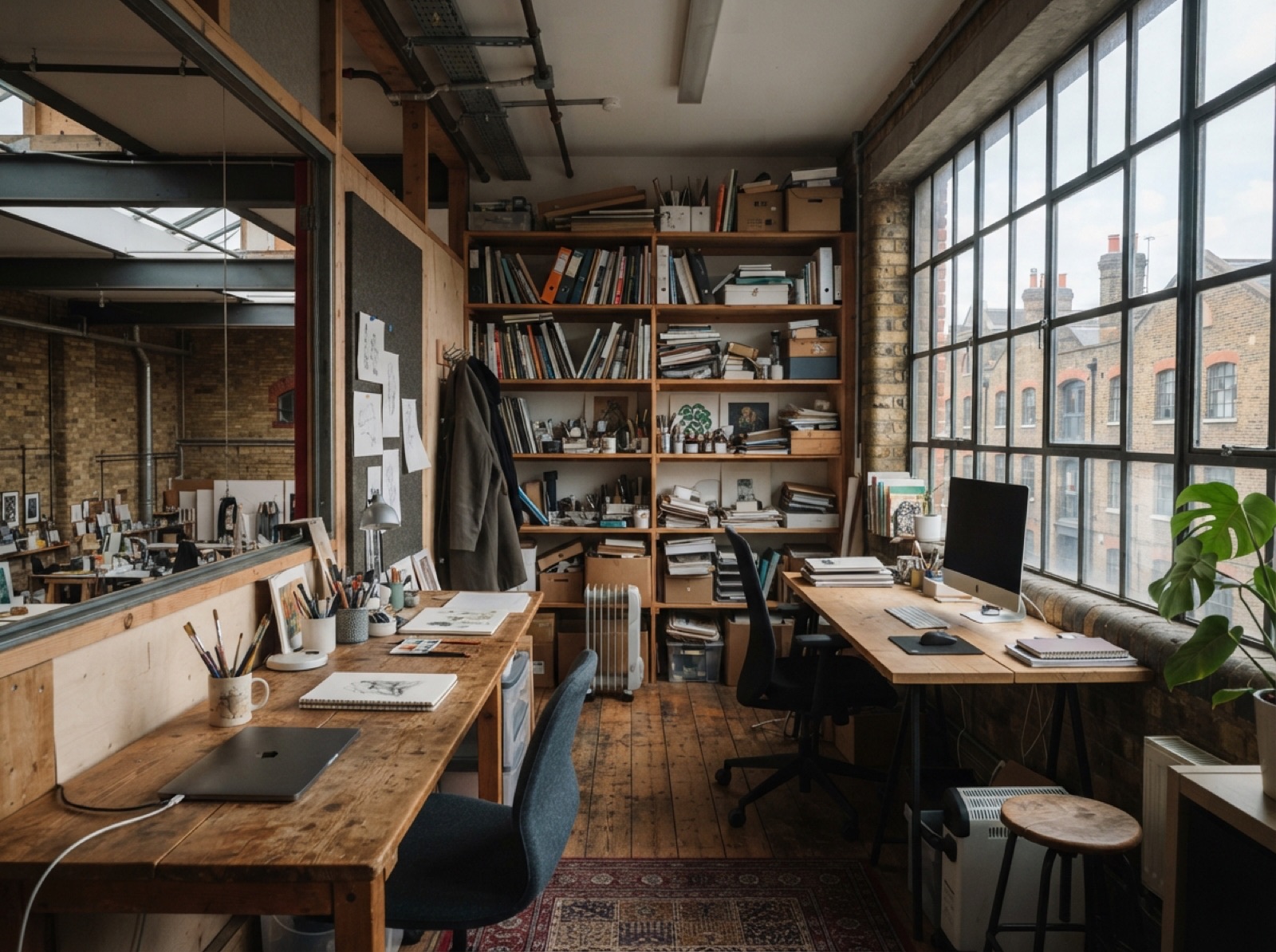 Illustrative image of a workspace (not this space)