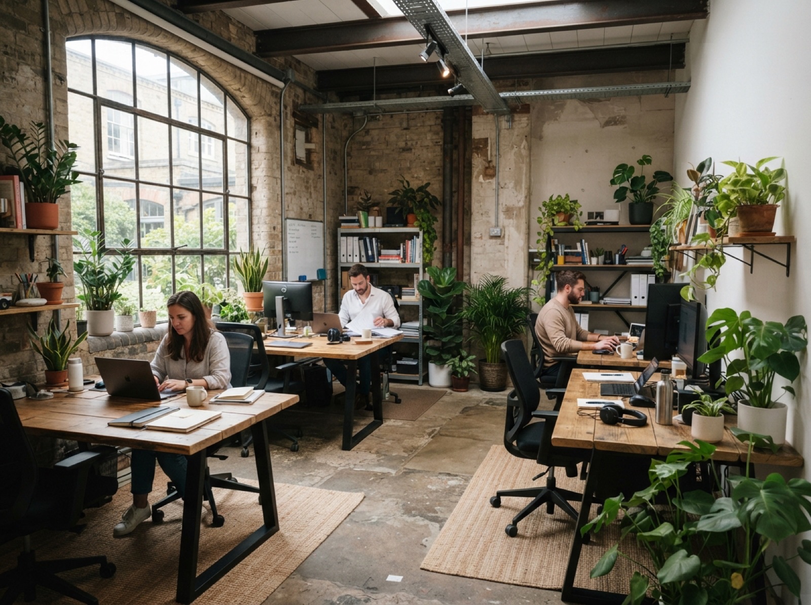 Illustrative image of a workspace (not this space)