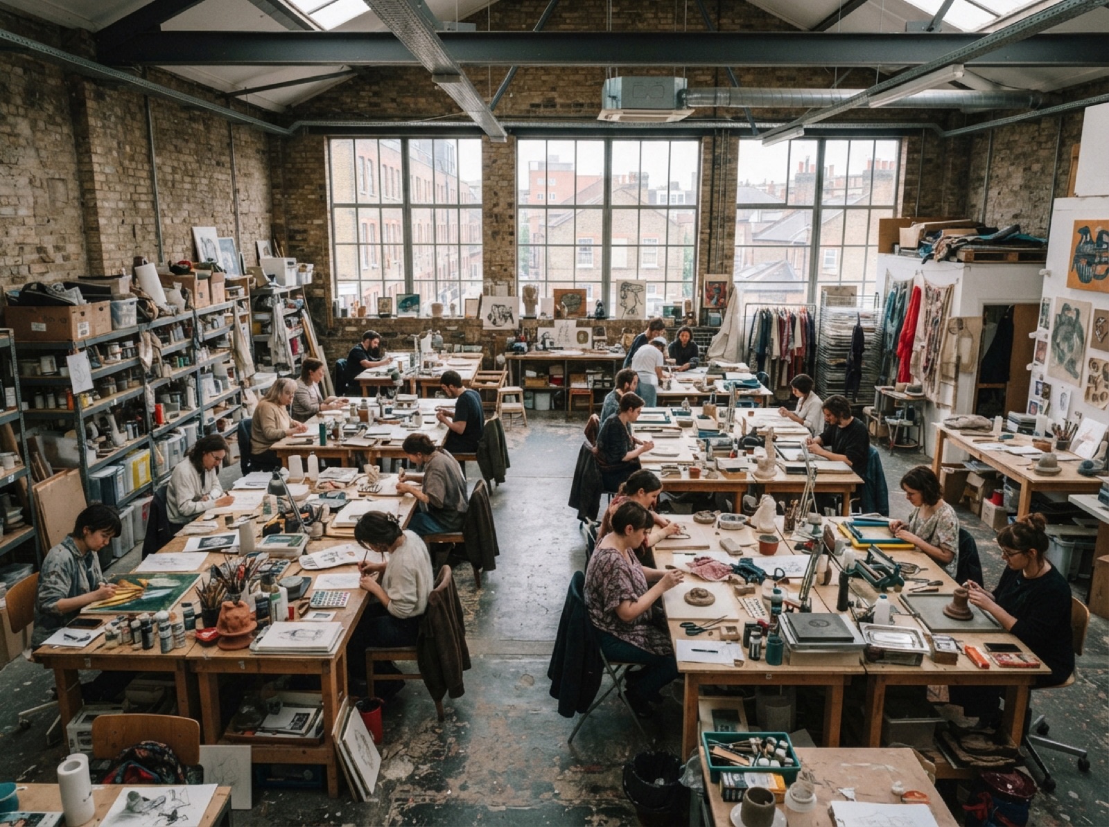 Illustrative image of a workspace (not this space)