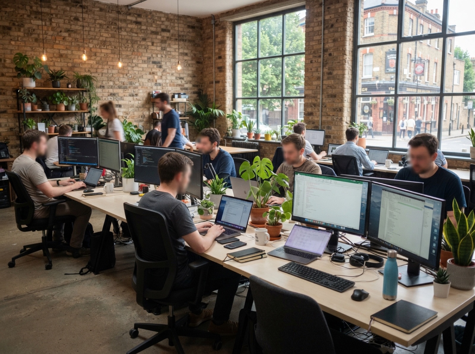Illustrative image of a workspace (not this space)