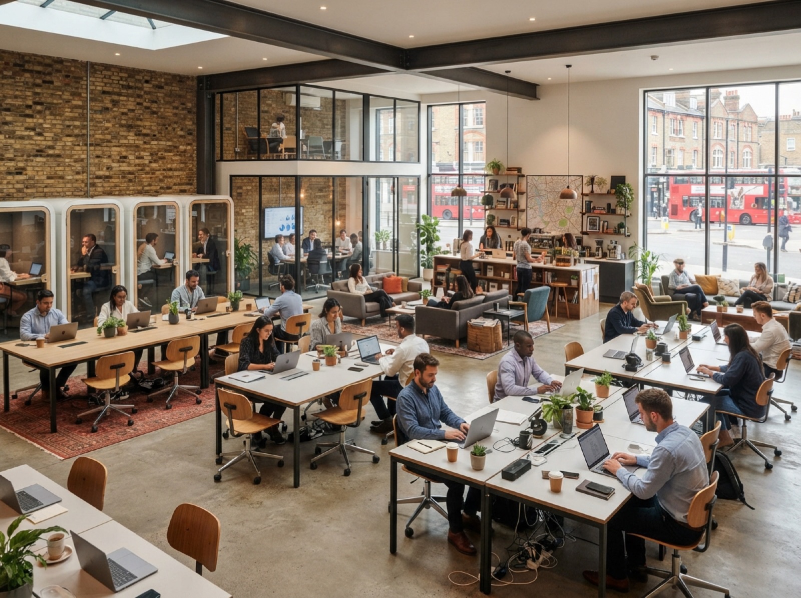 Illustrative image of a workspace (not this space)