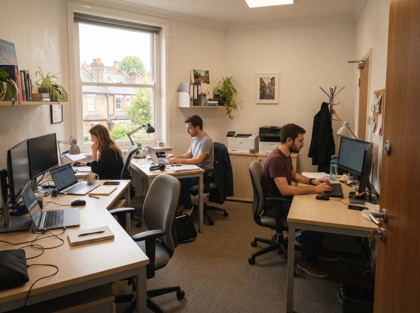 Illustrative image of a workspace (not this space)