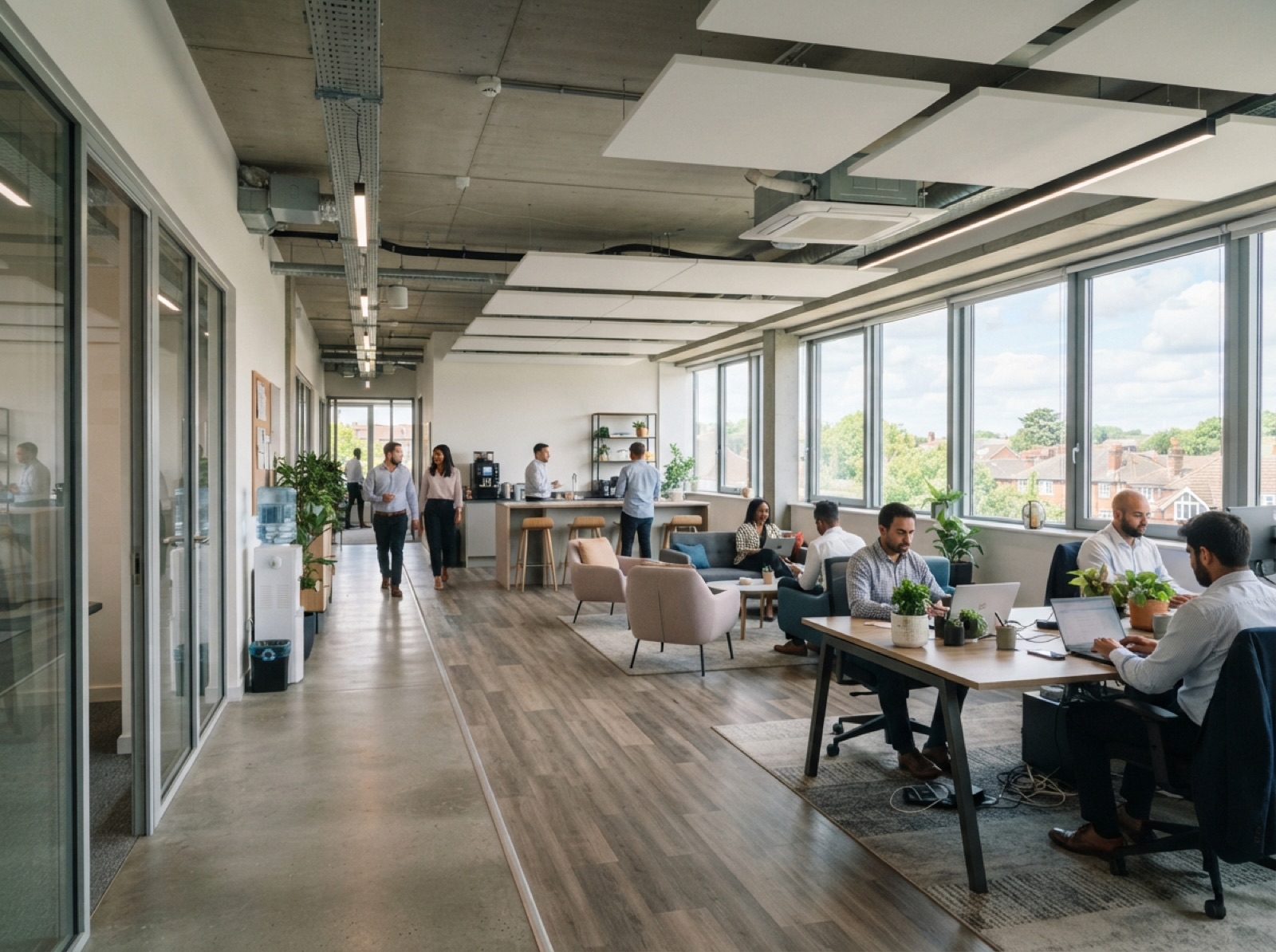 Illustrative image of a workspace (not this space)