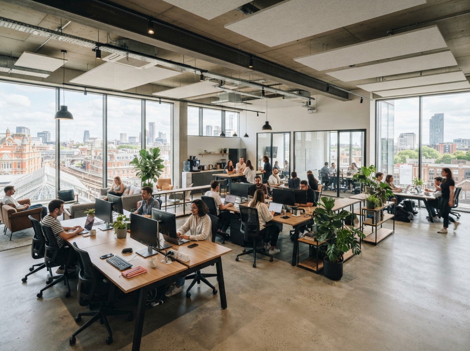 Illustrative image of a workspace (not this space)