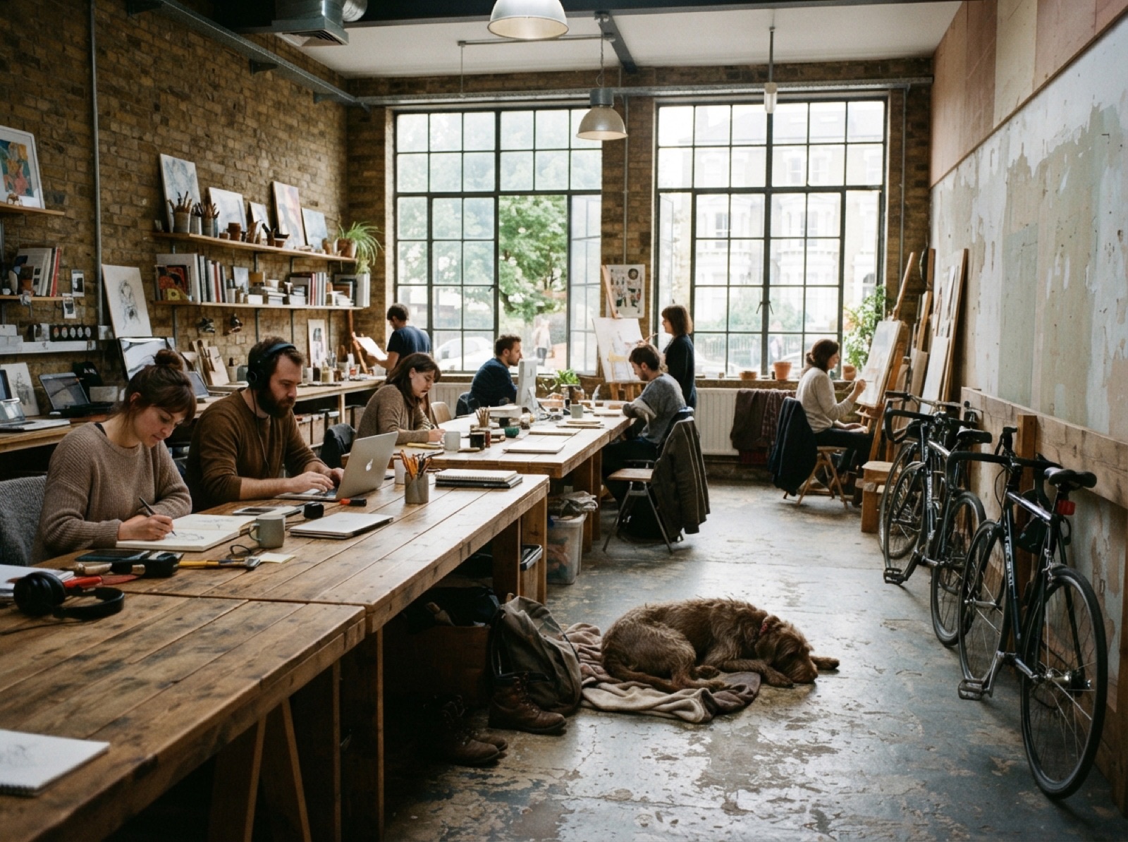 Illustrative image of a workspace (not this space)