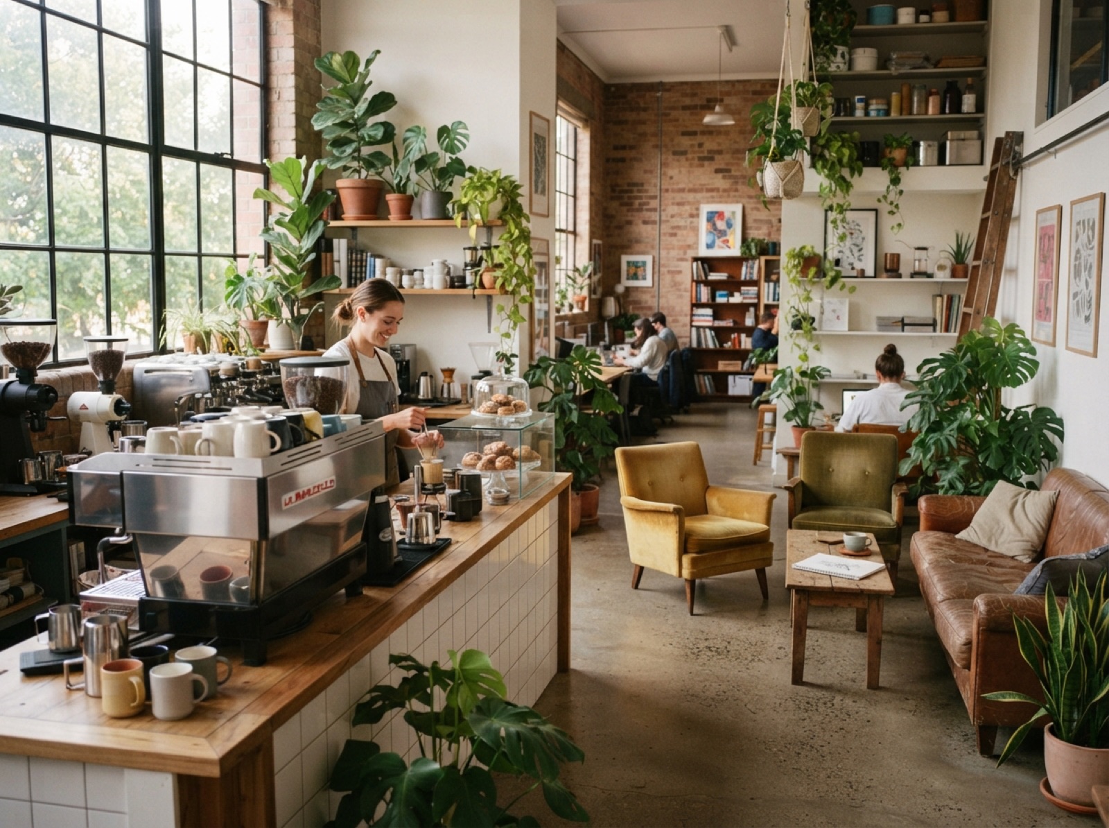 Illustrative image of a workspace (not this space)