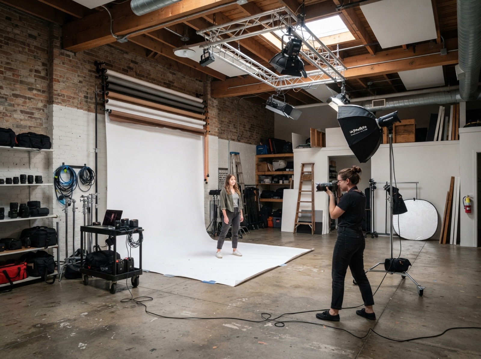Illustrative image of a workspace (not this space)