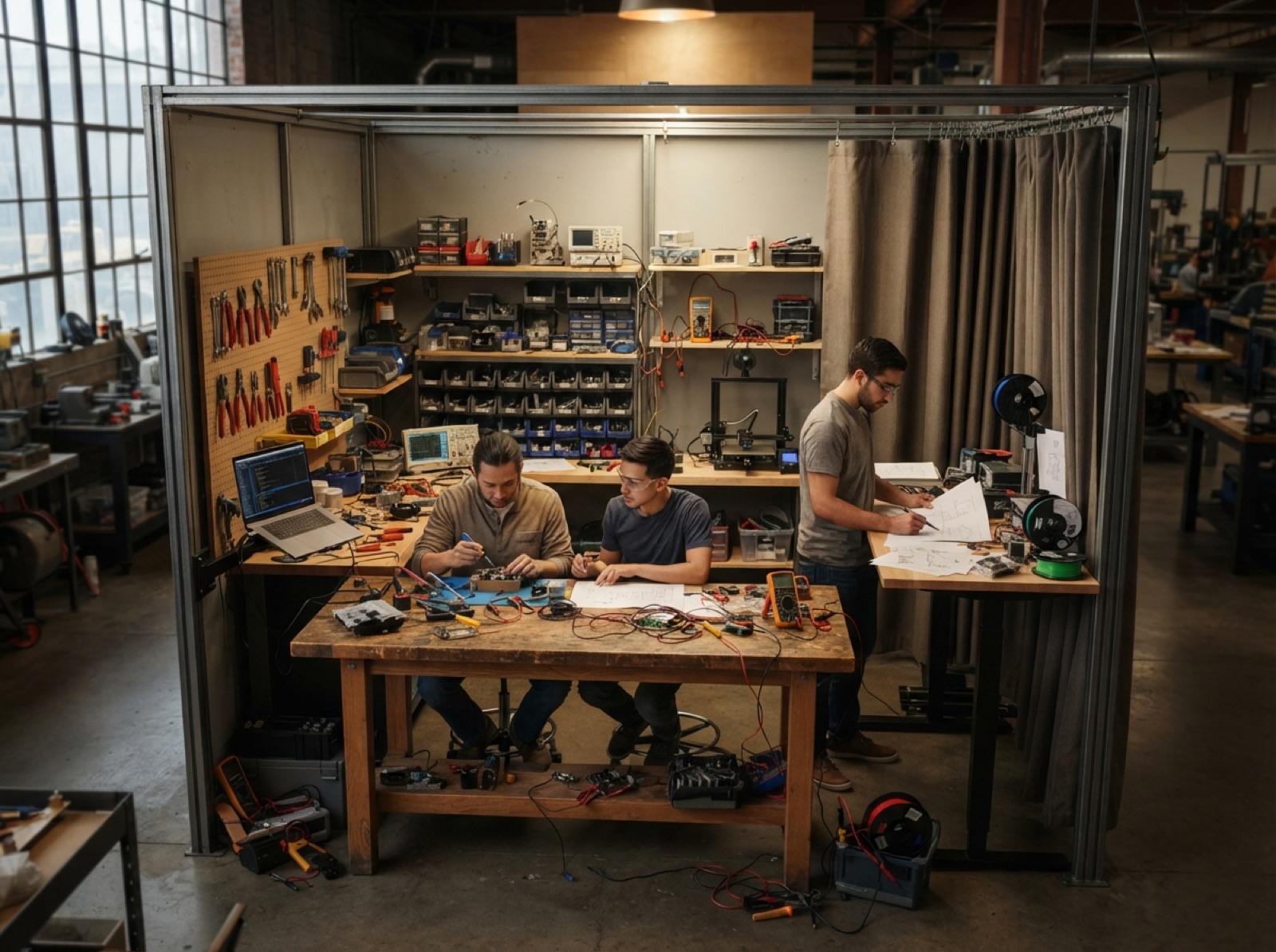 Illustrative image of a workspace (not this space)