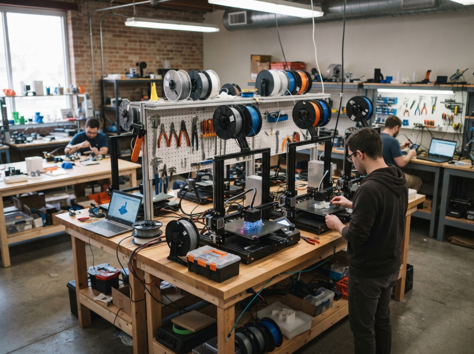 Illustrative image of a workspace (not this space)