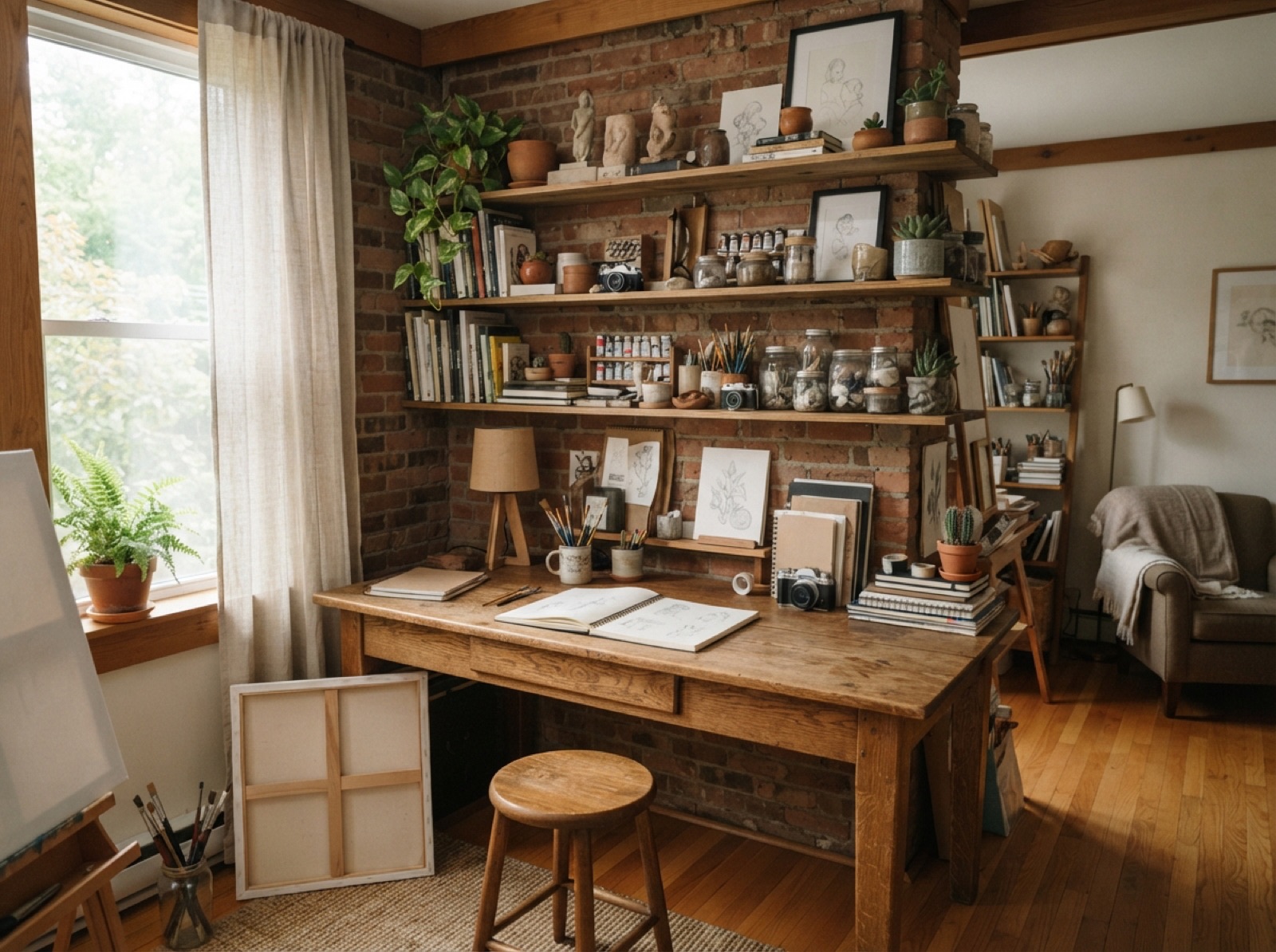 Illustrative image of a workspace (not this space)