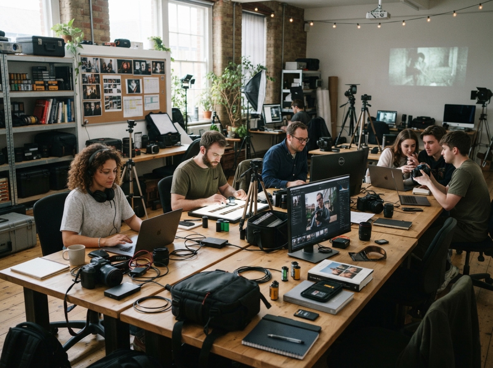 Illustrative image of a workspace (not this space)
