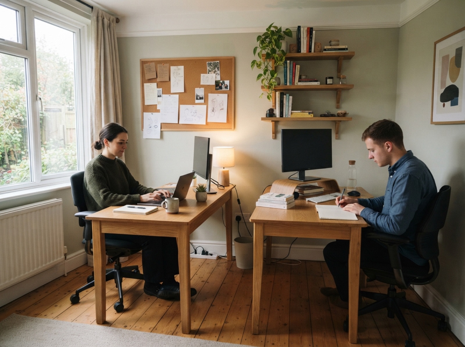 Illustrative image of a workspace (not this space)