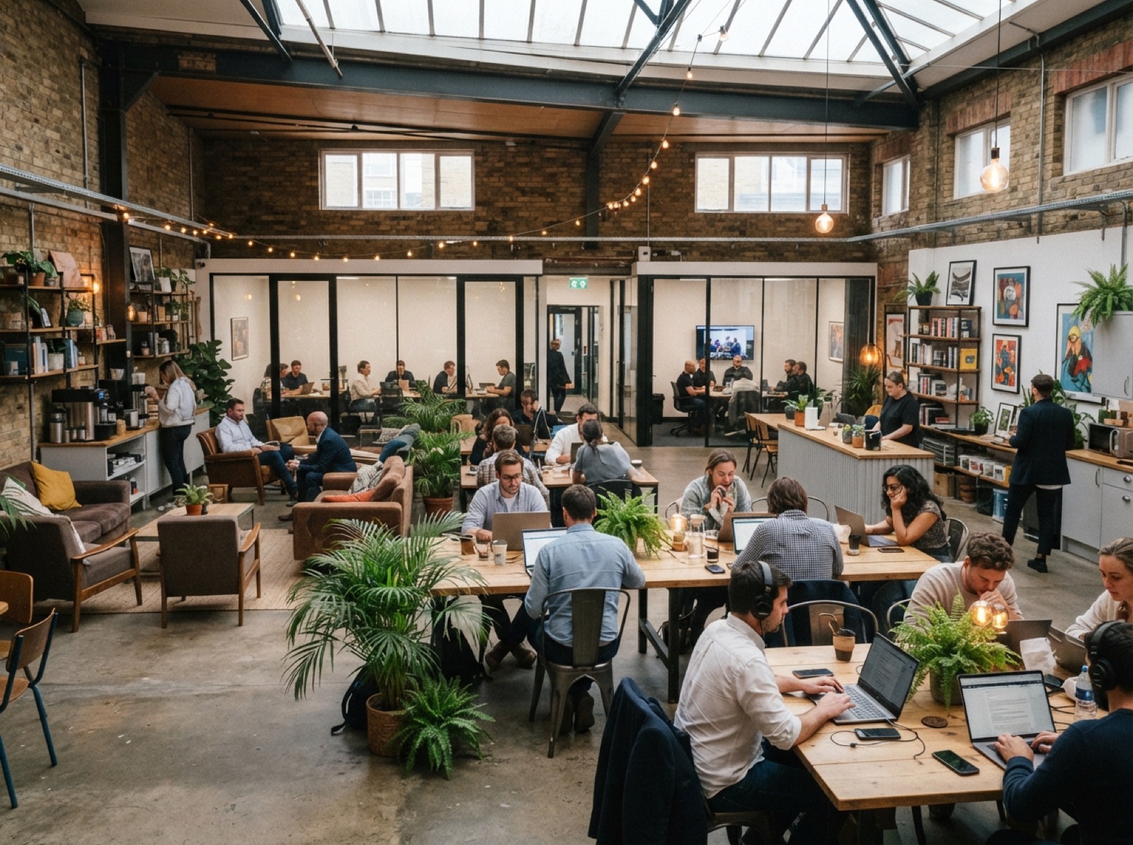 Illustrative image of a workspace (not this space)