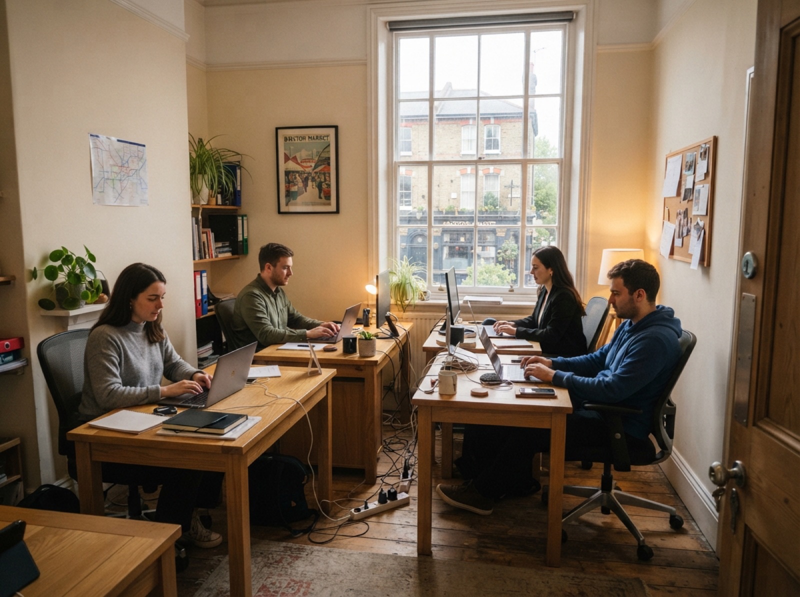 Illustrative image of a workspace (not this space)