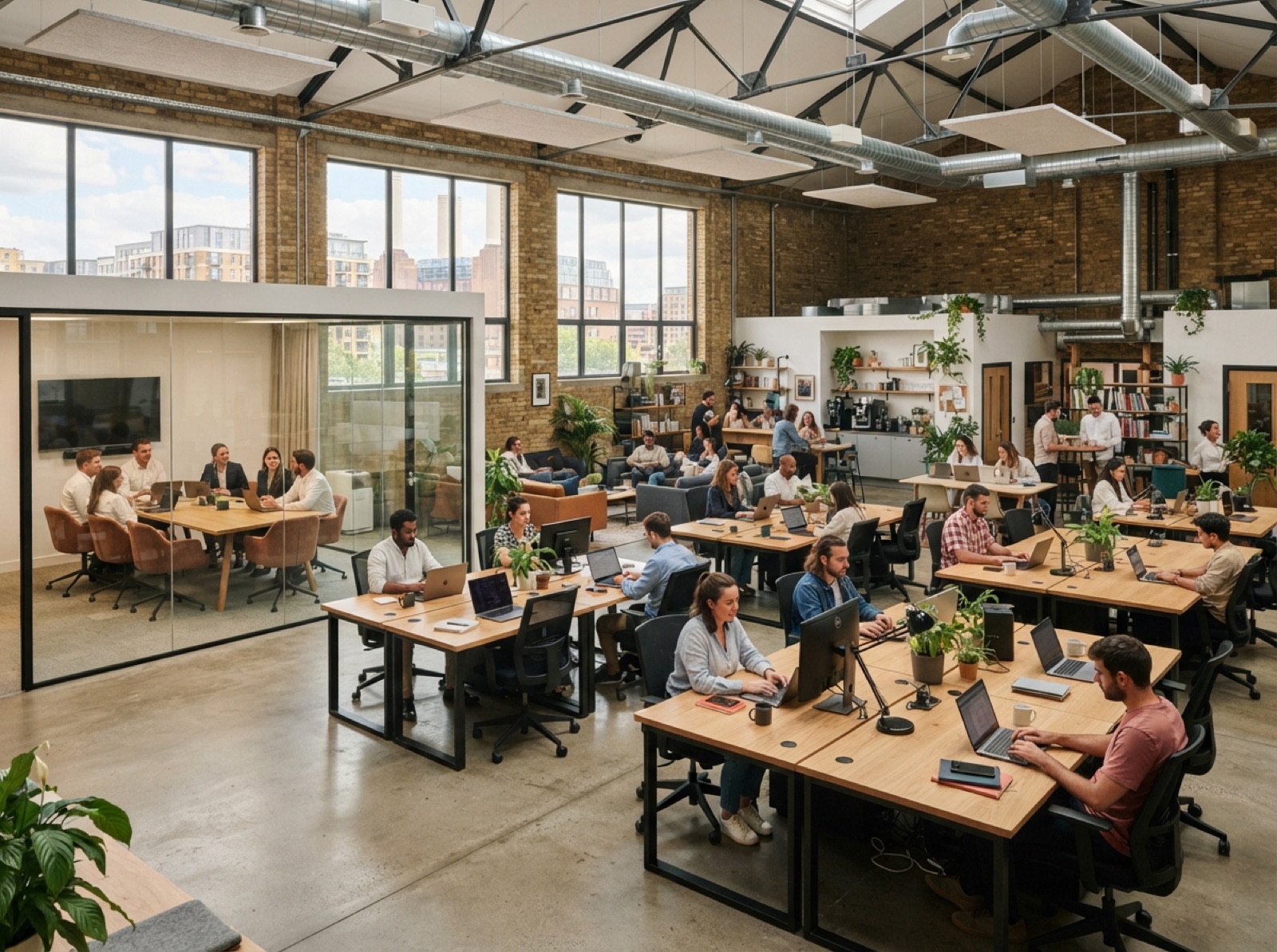 Illustrative image of a workspace (not this space)