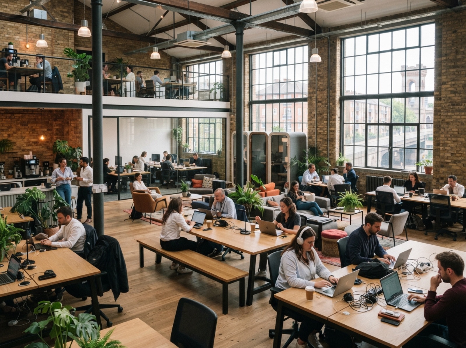 Illustrative image of a workspace (not this space)