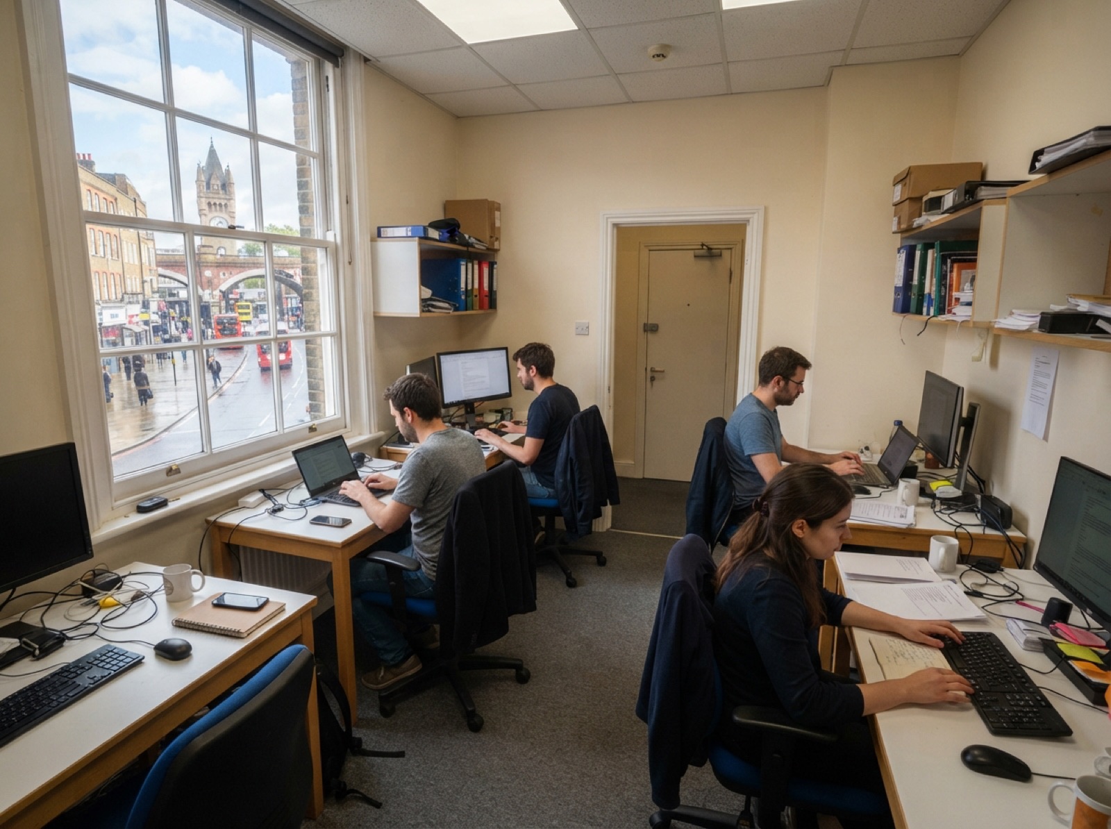 Illustrative image of a workspace (not this space)