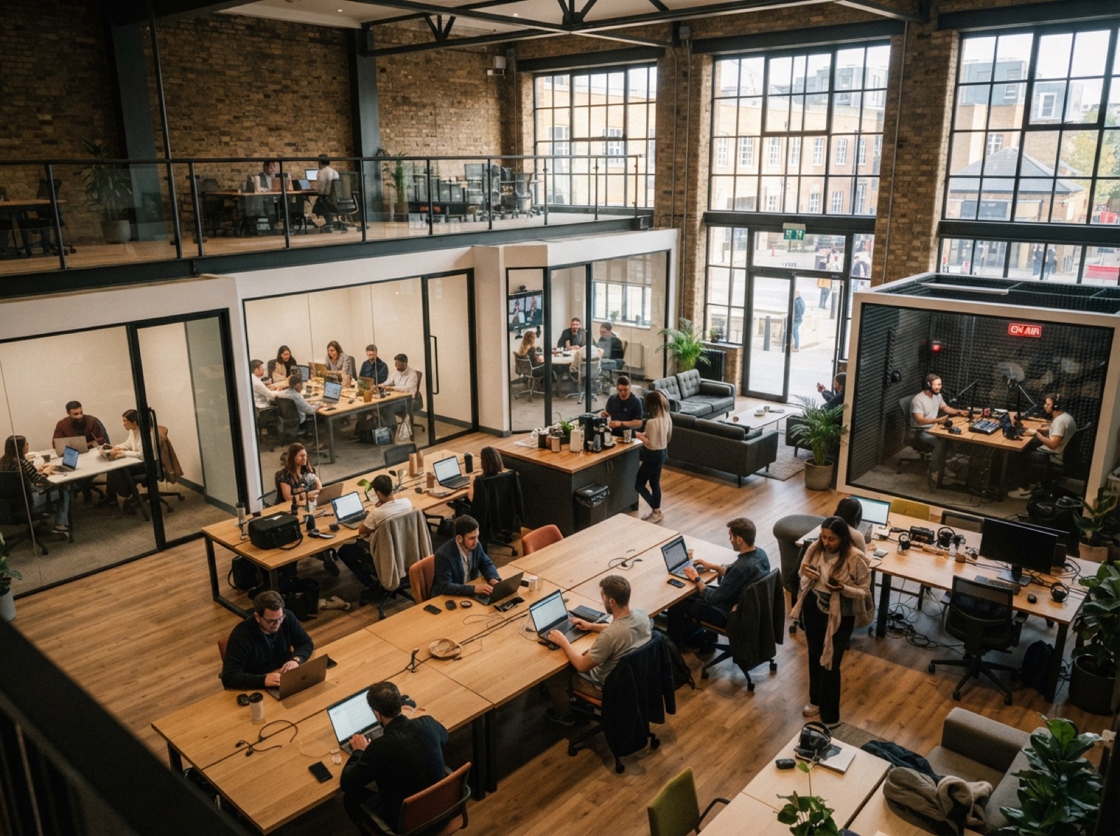 Illustrative image of a workspace (not this space)